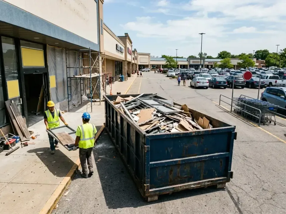 retail-store-renovation-debris-003 — frequently asked questions, Roll-off Dumpster Rentals in Whiteland, IN